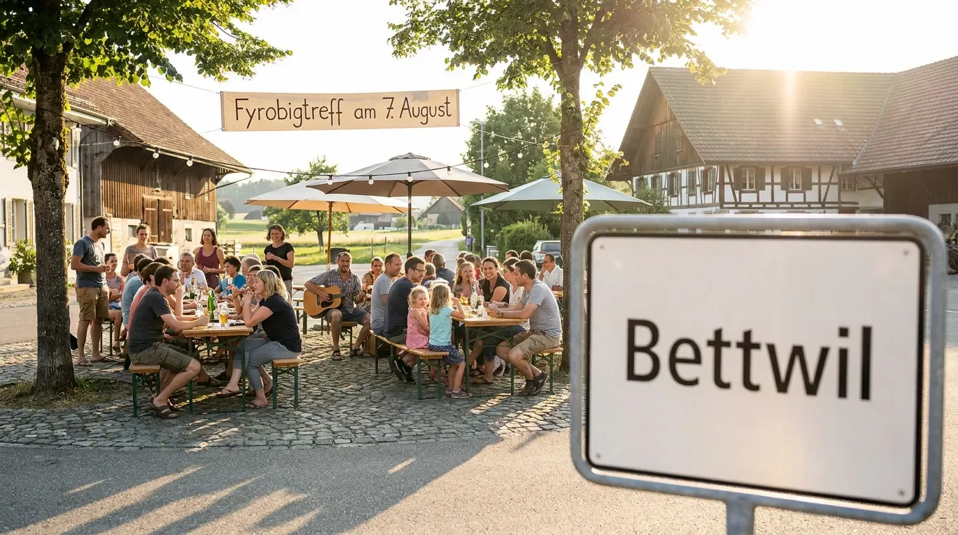 Bettwil Chill Out: Der Fyrobigtreff, wo Sommerabende Spass machen